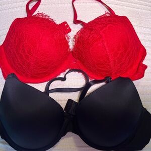 VICTORIAS SECRET BRAS (Pack of 2) 36 B
